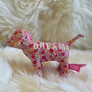 Victoria's Secret PINK | Floral Dream Mini Dog | 2009 Retired VS Plushie